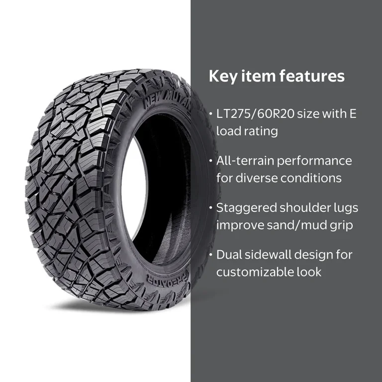 Predator New Mutant X-AT All Terrain LT275/60R20 123/120R E Light