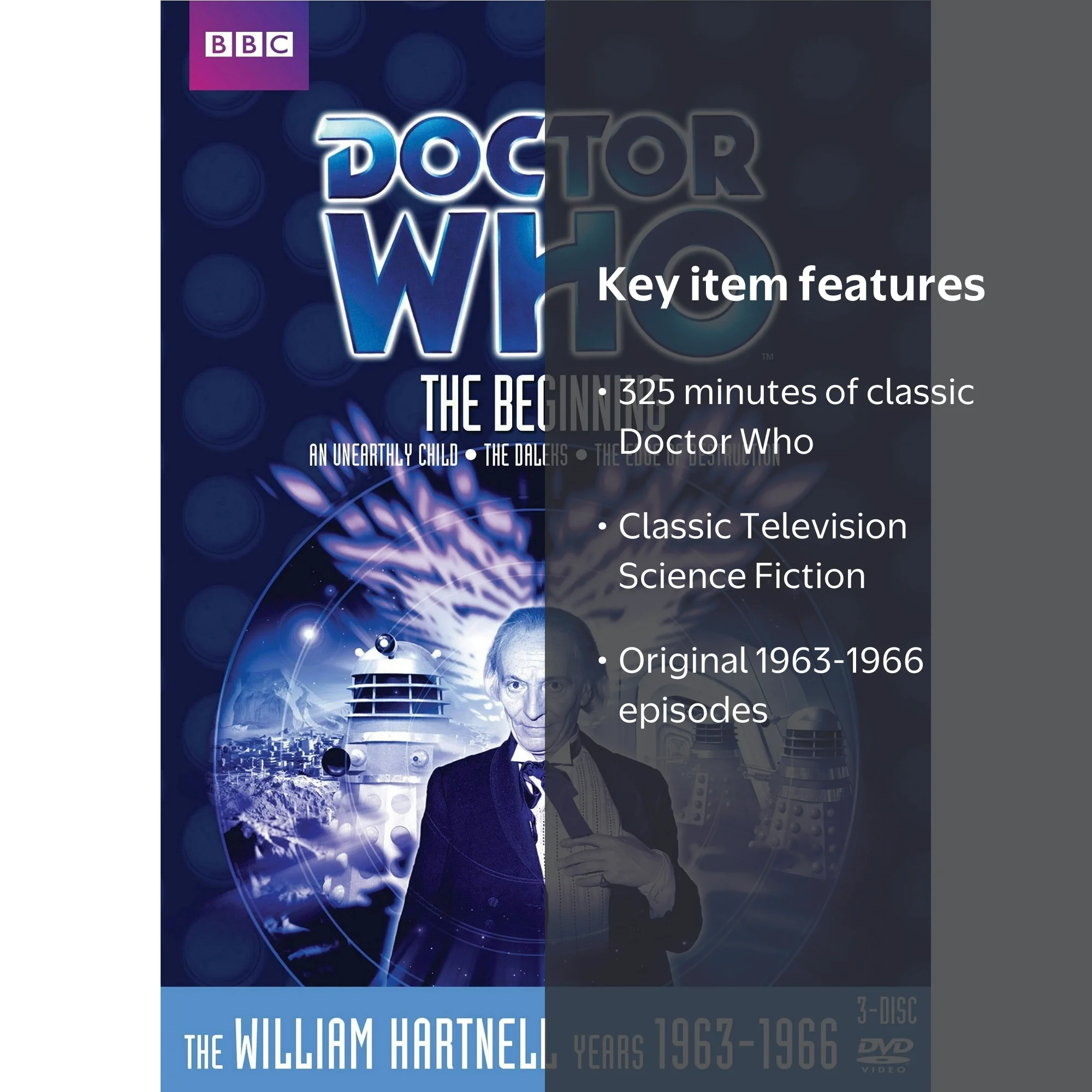 Doctor Who: The Beginning 1963-1966 [DVD] - Walmart.com