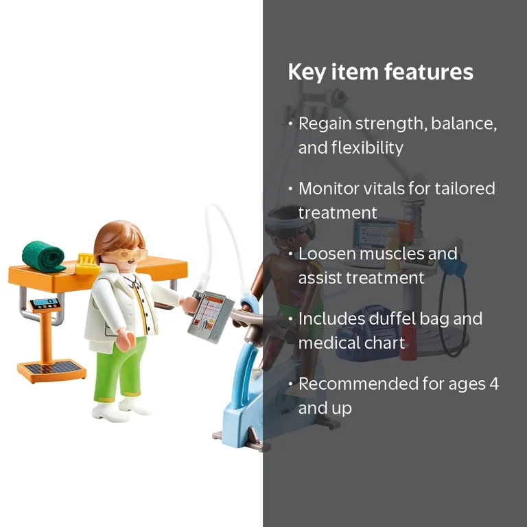 PLAYMOBIL Physical Therapist Doll Playsets - Walmart.com