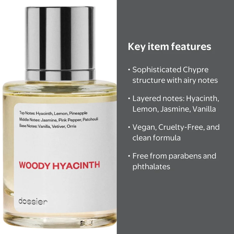 Dossier Woody Hyacinth Eau De Parfum, Inspired by Chanel Chance