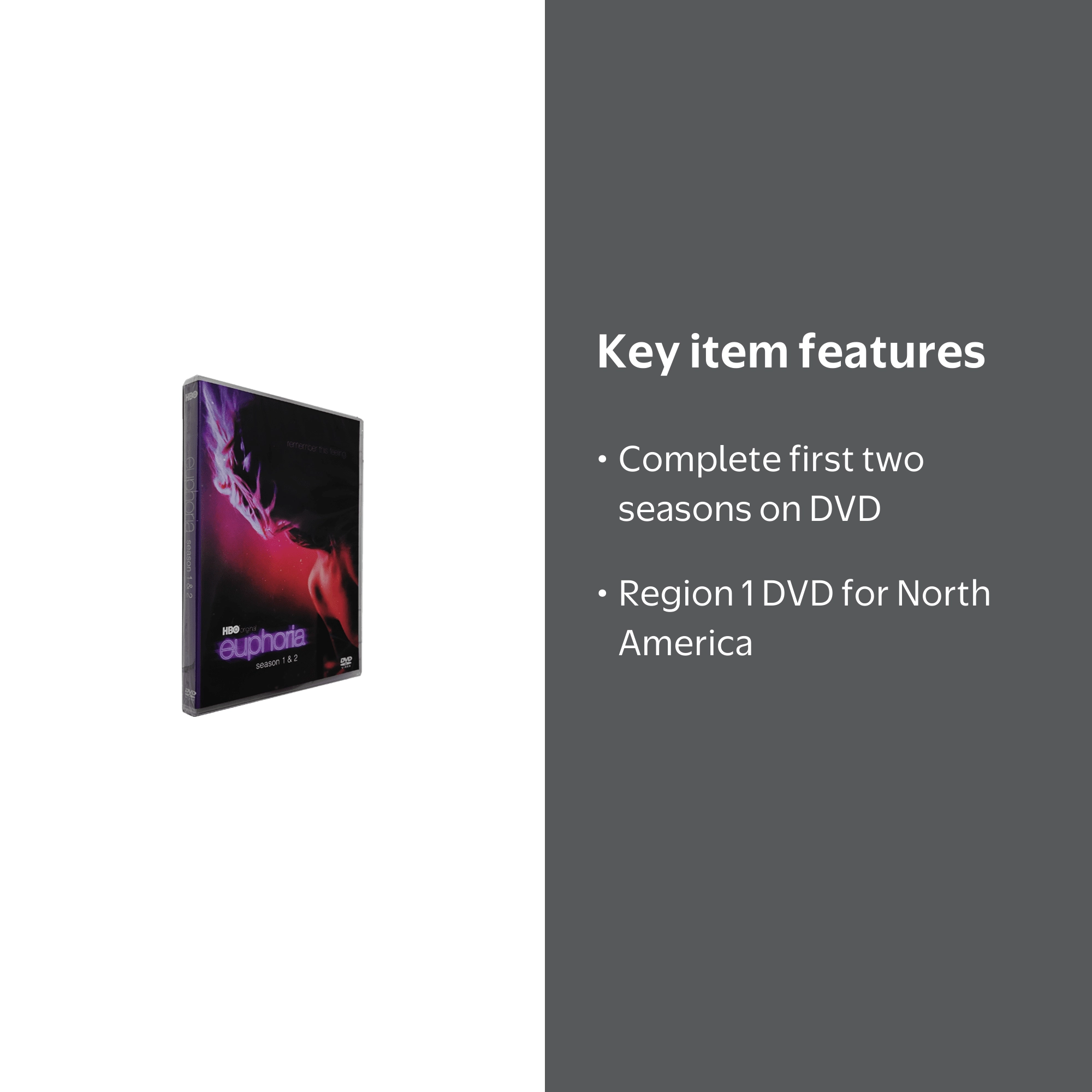 Euphoria: The Complete Series Seasons 1-2 (DVD) - Walmart.com