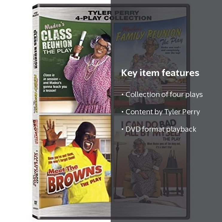 Lions Gate's Tyler Perry 4-Play Collection: Madea's Class Reunion