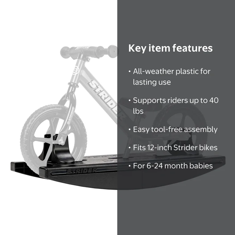 Strider Rocking Base for 12‚Äù Balance Bikes, 6-24 Months