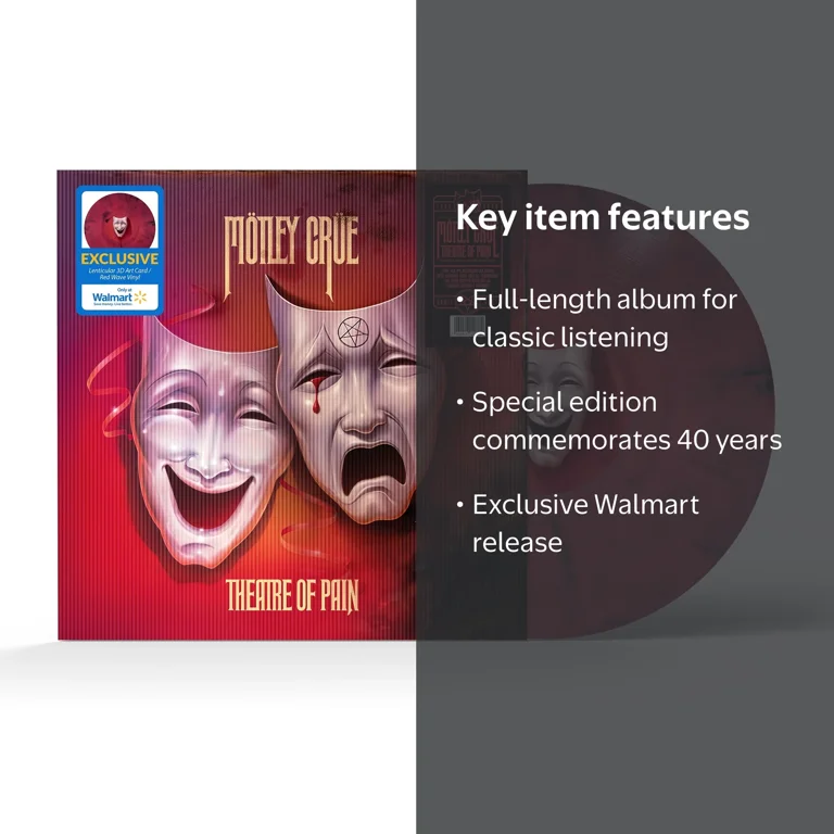 Motley Crue - Theatre Of Pain (40th Anniversay) (Walmart Exclusive