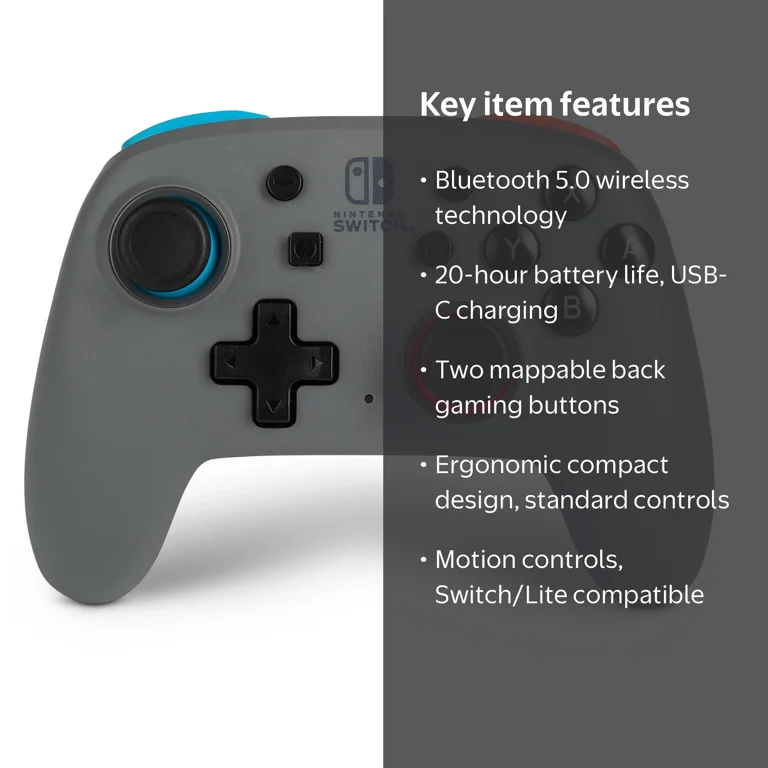 PowerA Nano Enhanced Wireless Controller for Nintendo Switch