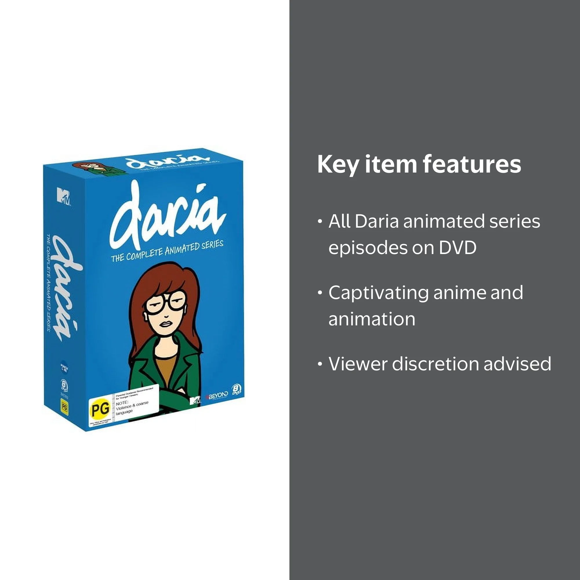 その他 Daria: Complete Animated Series/ [DVD] [Import] 6g7v4d0 Daria: Complete Animated Series (DVD) - Walmart.com