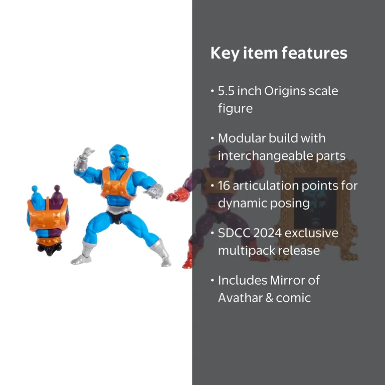 Masters of the Universe Origins Two Bad SDCC 2024 Exclusive