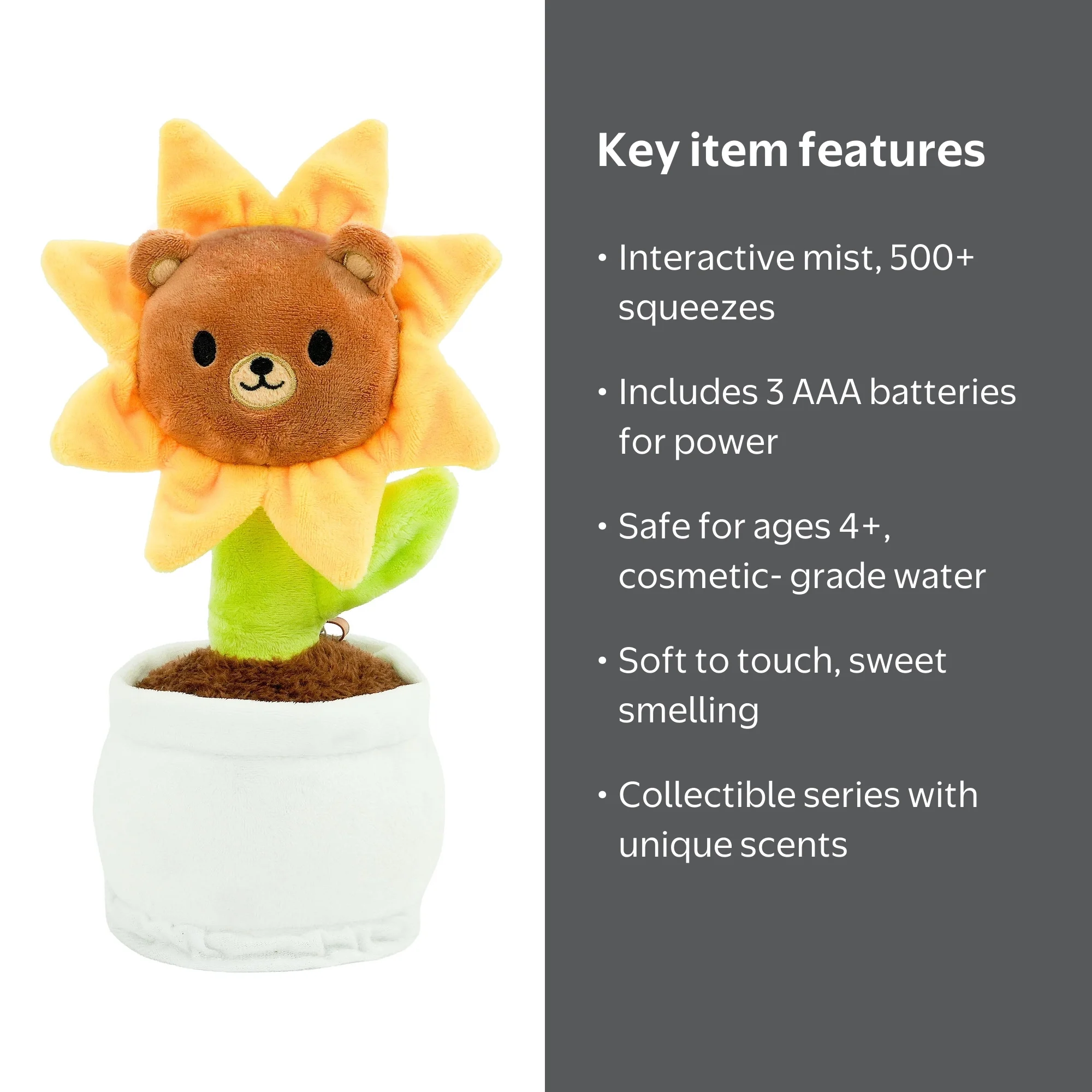 i love aromie™ Sunbud - Summer Berry Scented Flower Plush with