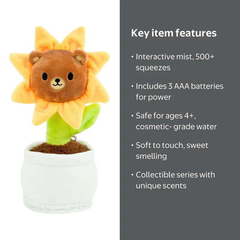 i love aromie™ Sunbud - Summer Berry Scented Flower Plush with