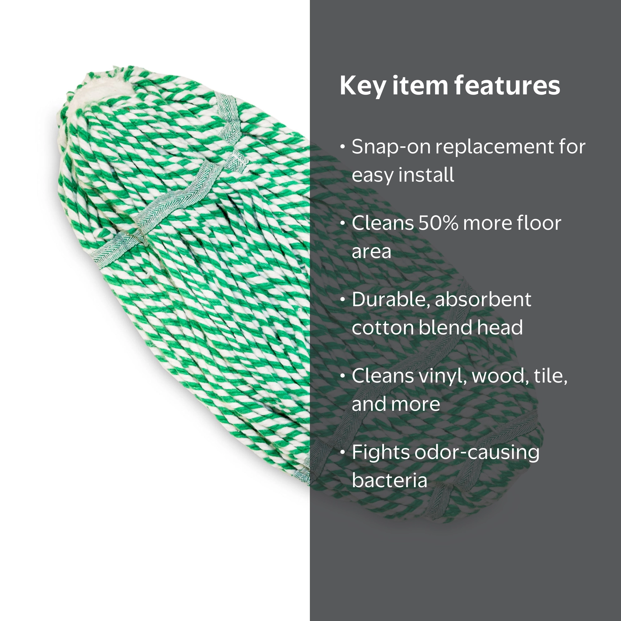 Libman Tornado Twist Mop Refill with Cotton Blend Head - Walmart.com