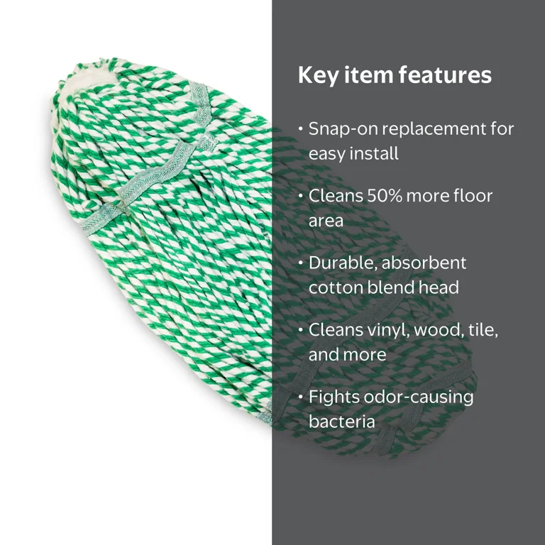 Libman Tornado Twist Mop Refill with Cotton Blend Head - Walmart.com
