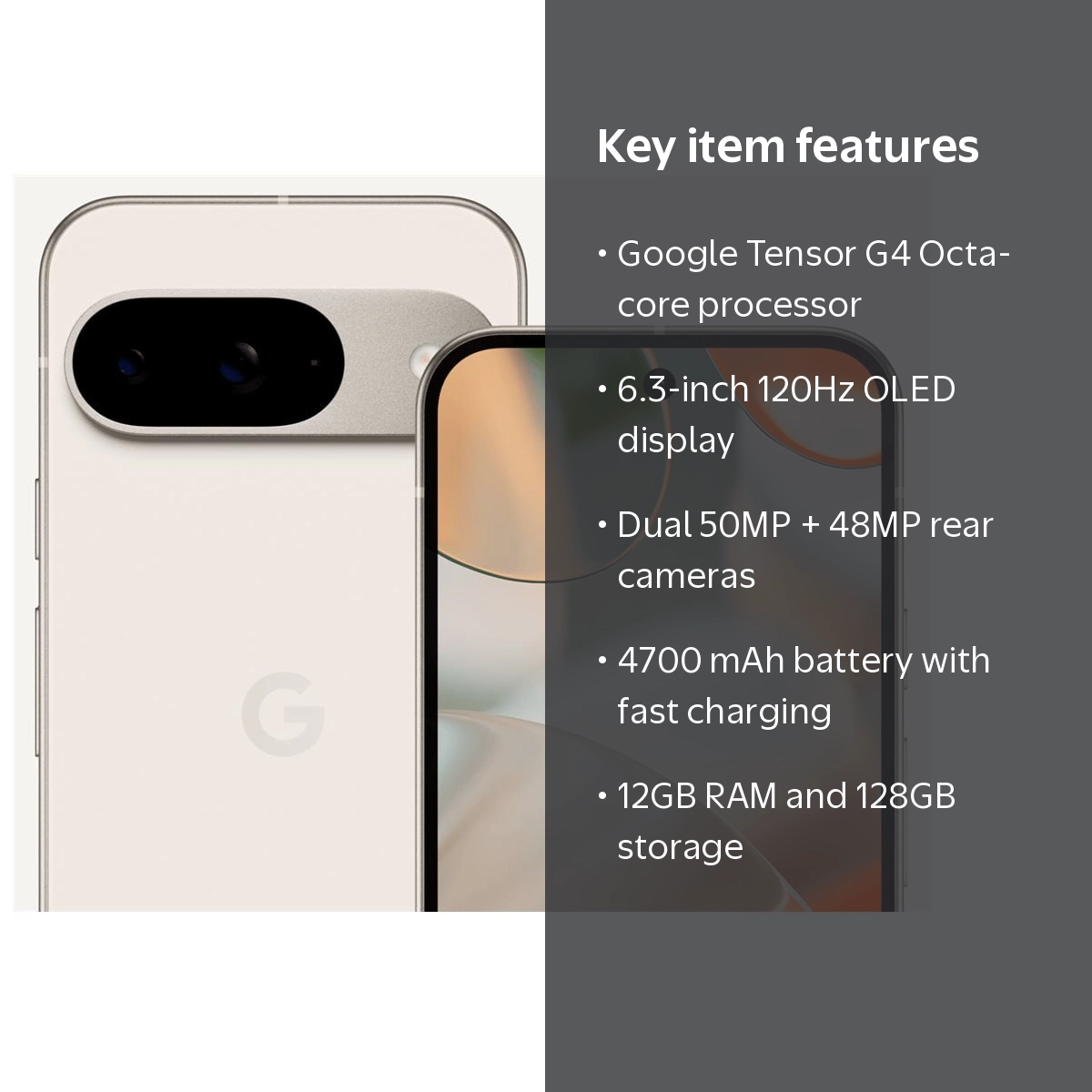 Google Pixel 9 G2YBB 128 GB Smartphone - 6.3