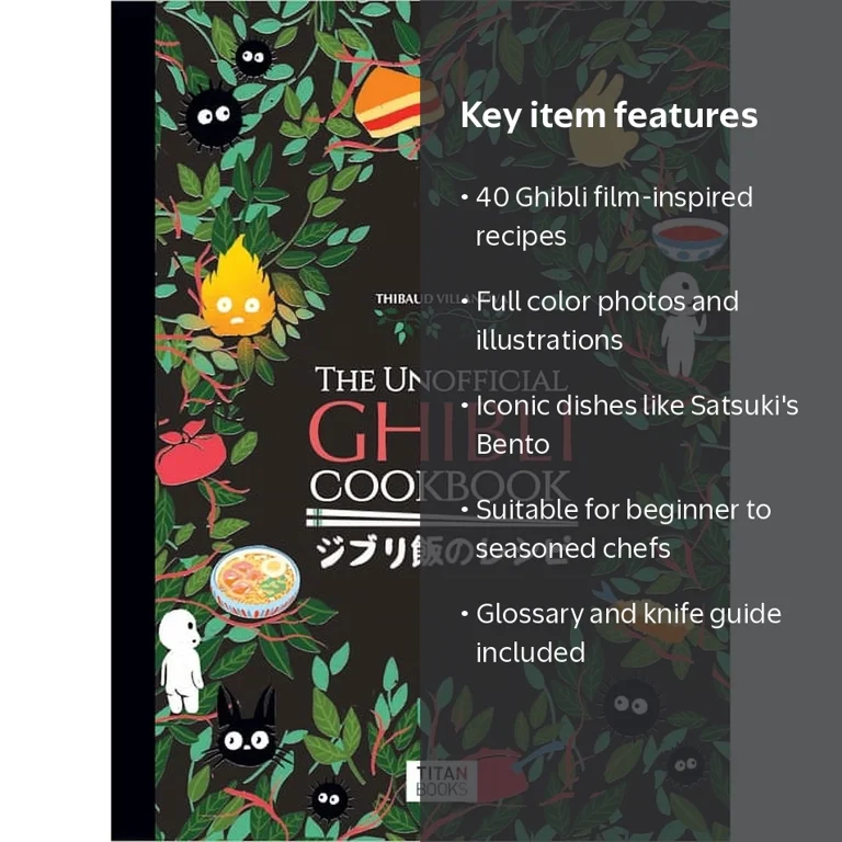 Thibaud Vilanova, The Unofficial Ghibli Cookbook Hardcover