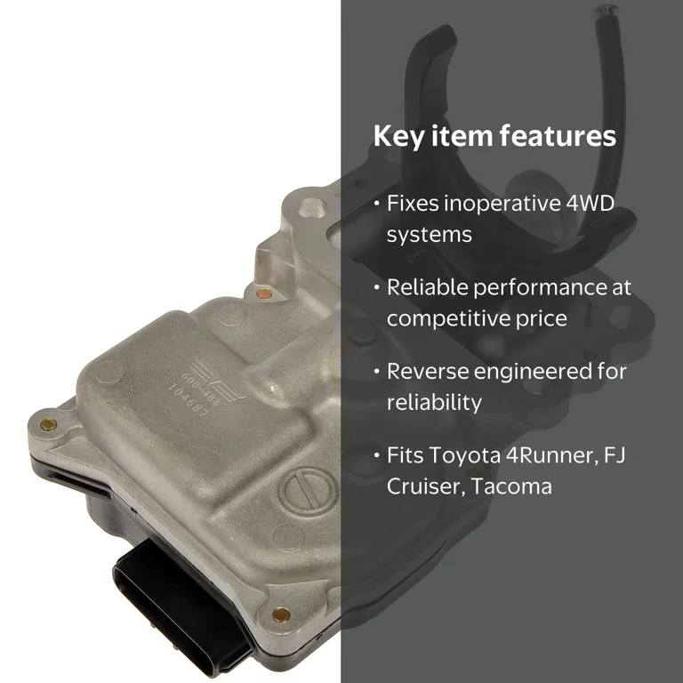 Dorman 600-488 4WD Actuator for Specific Toyota Models Fits select