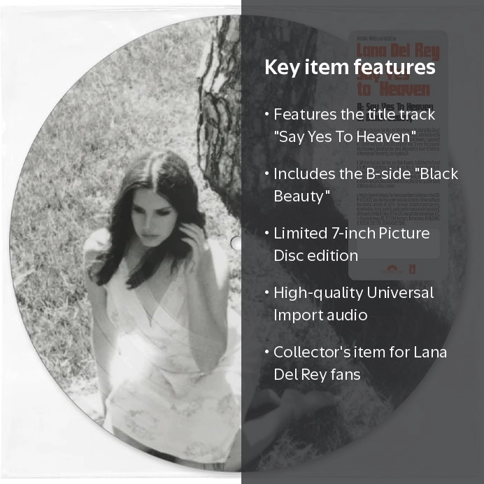 Lana Del Rey - Say Yes To Heaven LP - Walmart.com