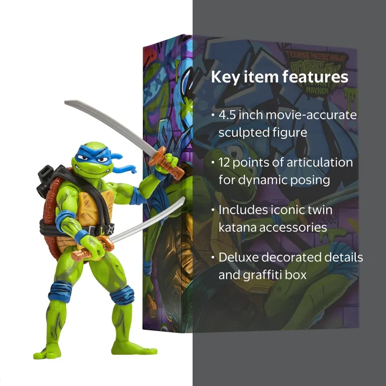 Playmates Toys TMNT 4.5