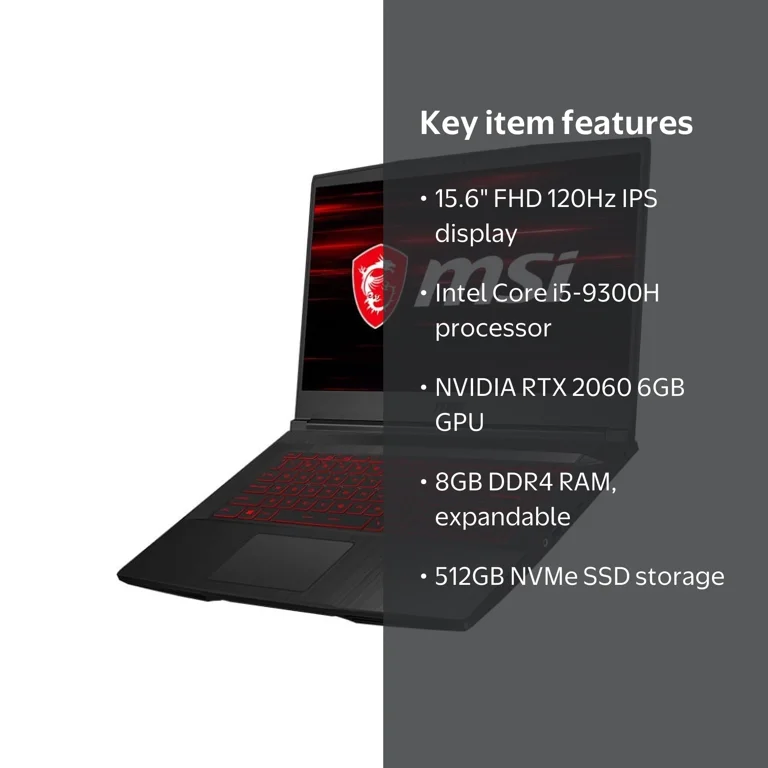 MSI GF65 THIN 15.6