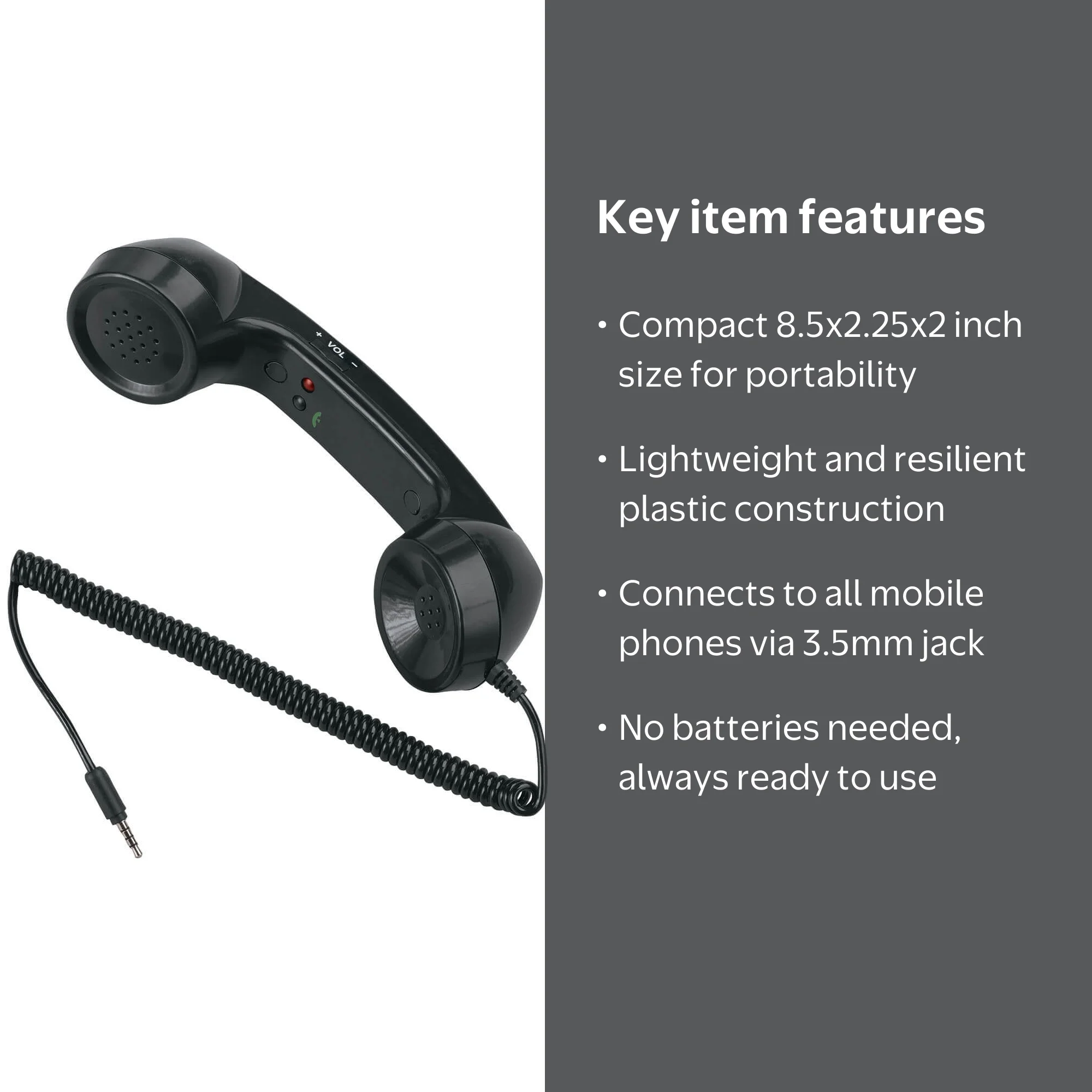 Retro Phone Handset - Walmart.com