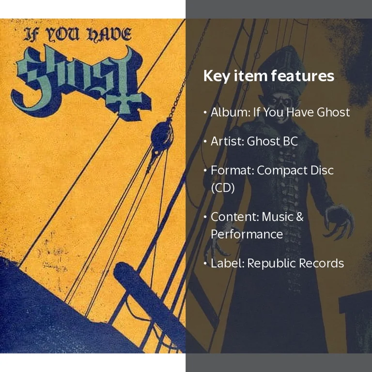 Ghost - If You Have Ghost - Music & Performance - CD - Walmart.com
