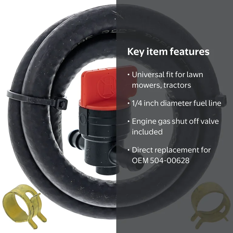 SureFit, Gas Shut Off Valve Kit, OEM 504-00628, Universal Fit