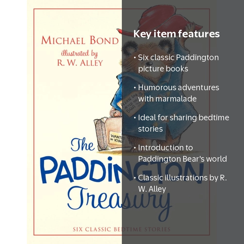 Paddington Treasury: Six Classic Bedtime Stories - Walmart.com