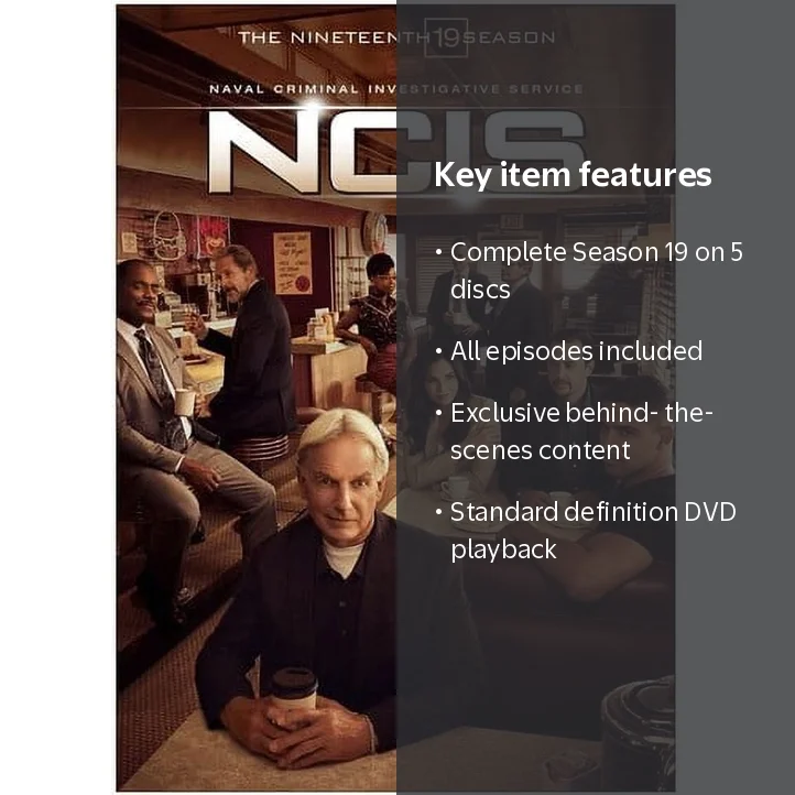 NCIS Series: The Complete Nineteenth Season Full Box Set - TV Show