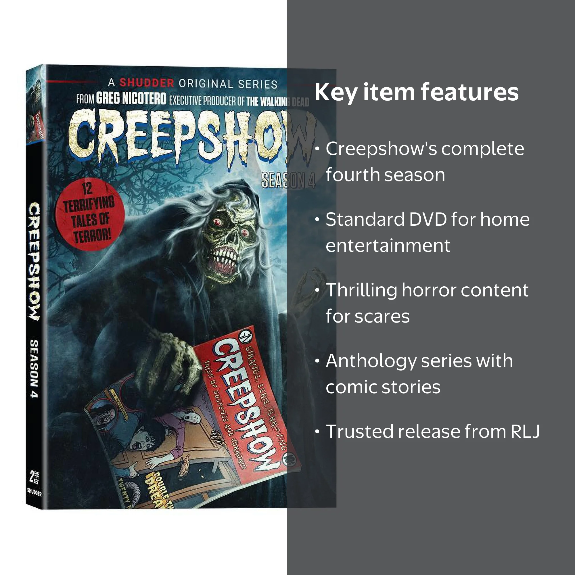 Creepshow: Season 4 DVD, RLJ, Horror - Walmart.com