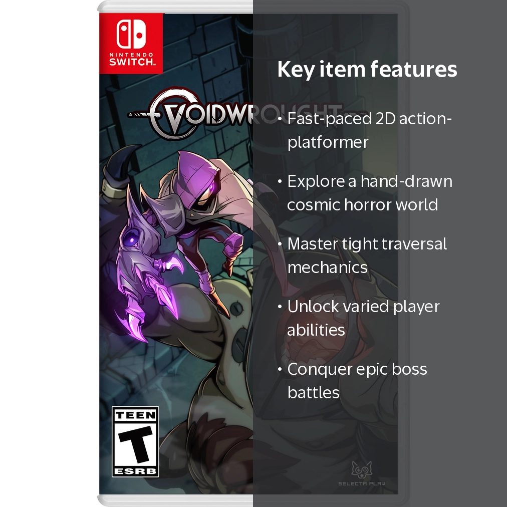 【新品】VOIDWROUGHT【switch】 Voidwrought (Standard Edition) for Nintendo Switch - Walmart.com