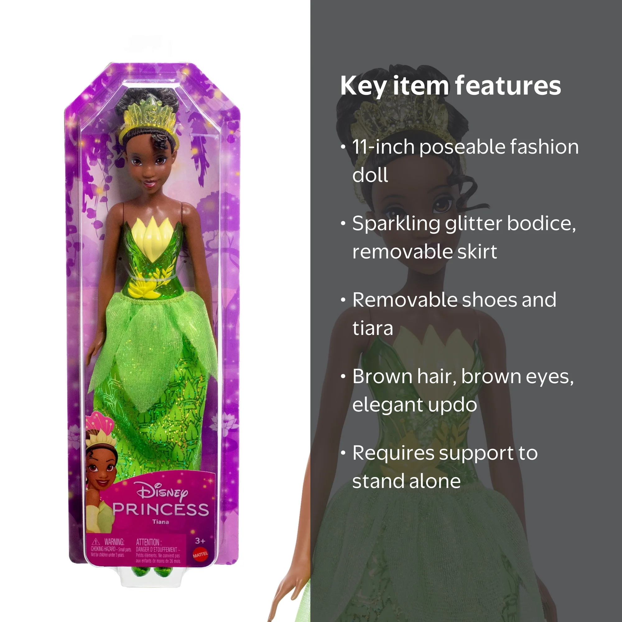 disney princess with purple dress and brown hair DISNEY PRINCESS] Asha in wizardry Finally, the penultimate one (well, in  theory I think ) it's Asha! I really like this princess, imagining her  new dress was fun, even though I'm