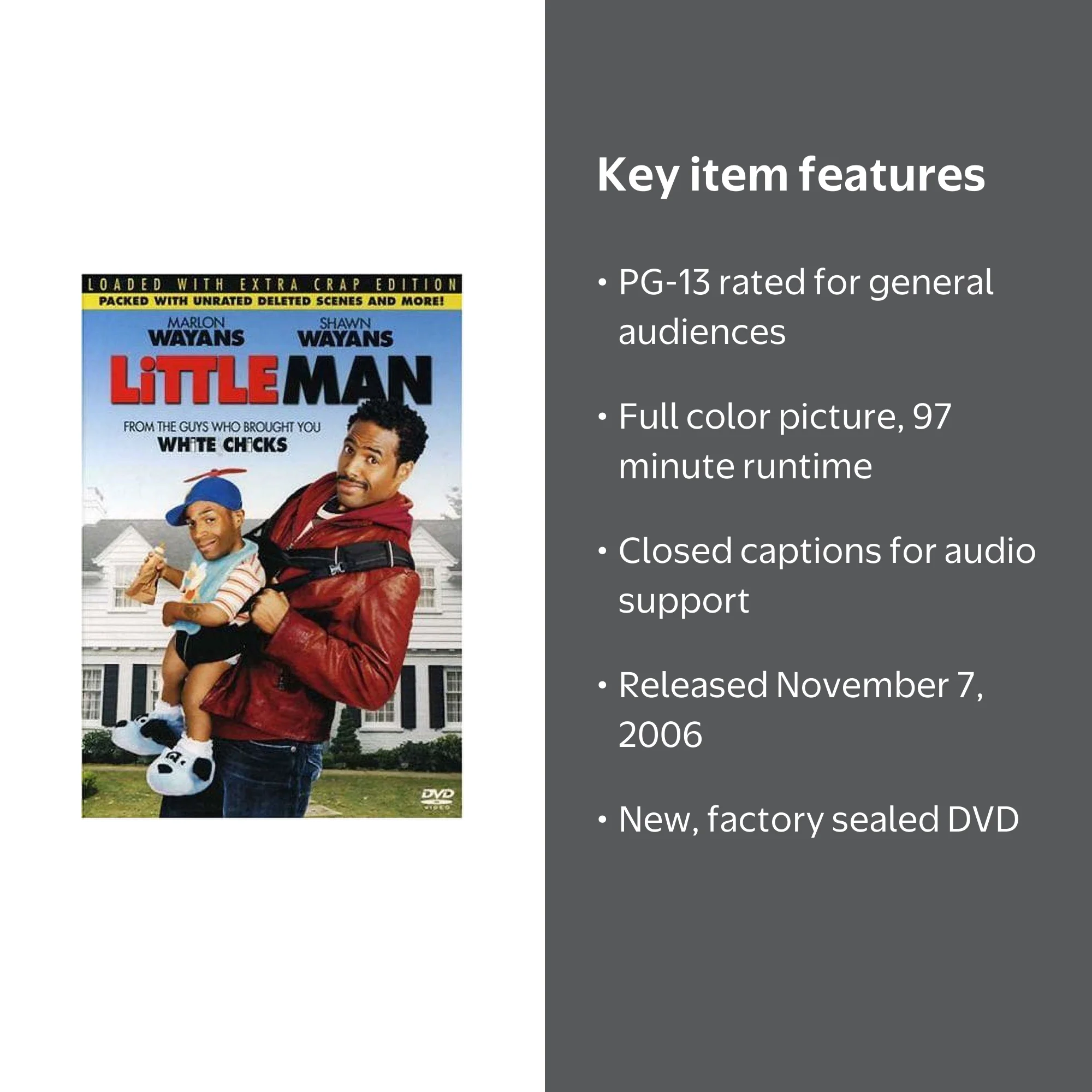Little Man (DVD) - Walmart.com