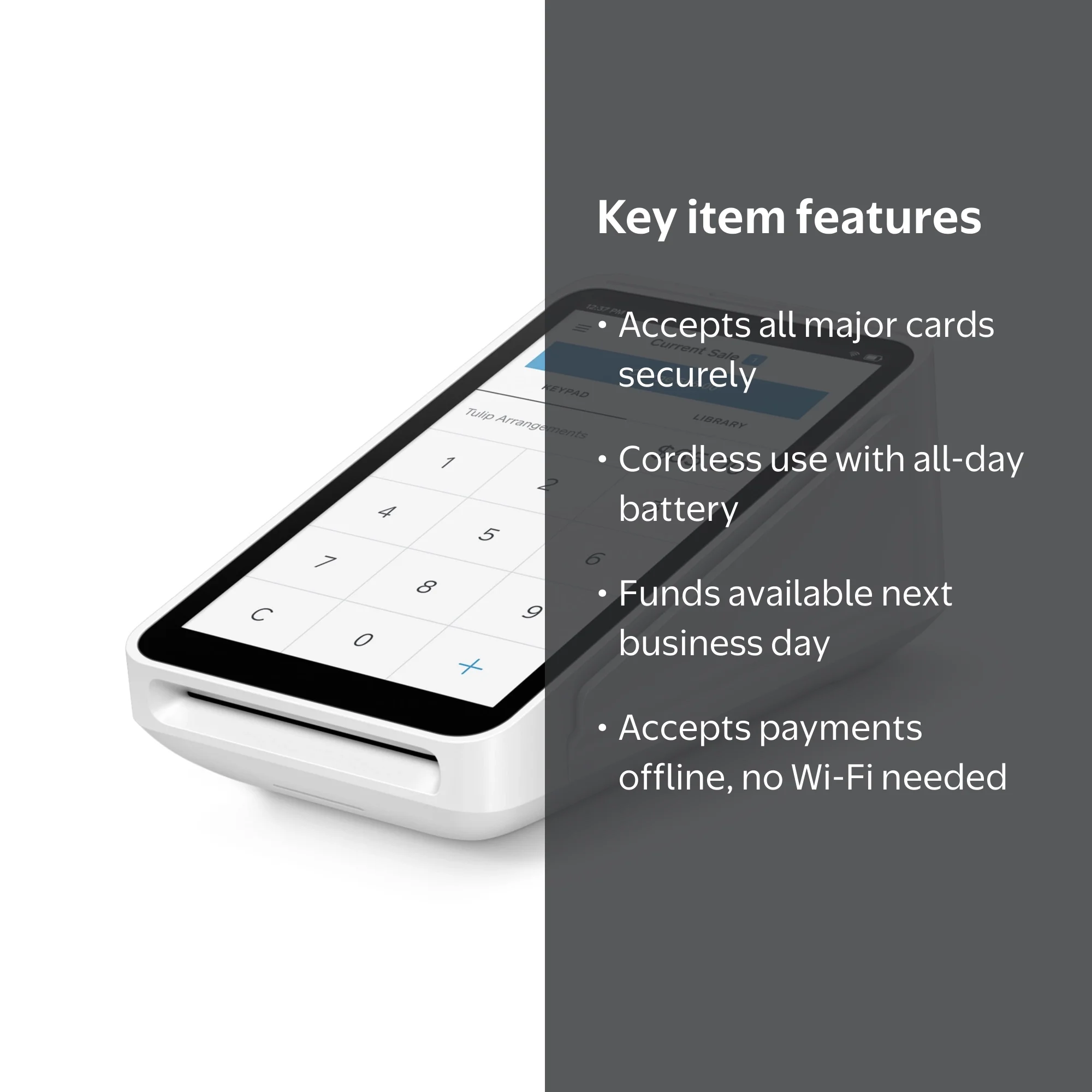 Square Terminal - Chip Debit Credit Card Machine, Mobile POS for