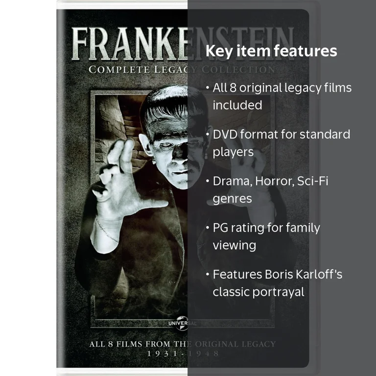 SDS, Frankenstein: Complete Legacy Collection, DVD - Walmart.com