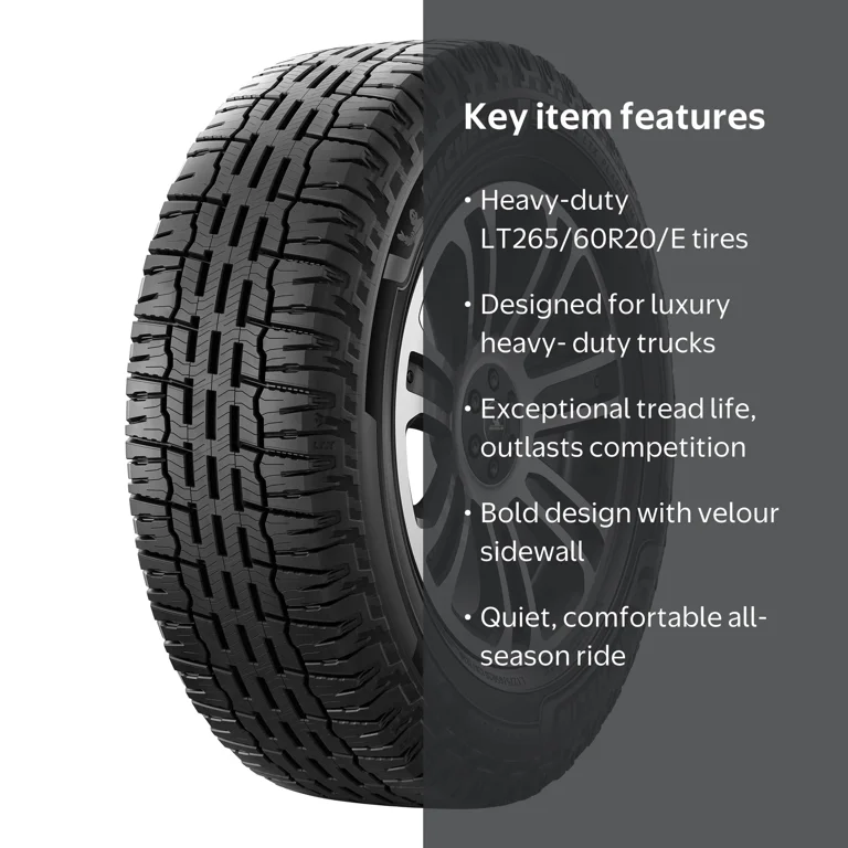 Michelin Defender LTX Platinum All-Season LT265/60R20/E 121/118S