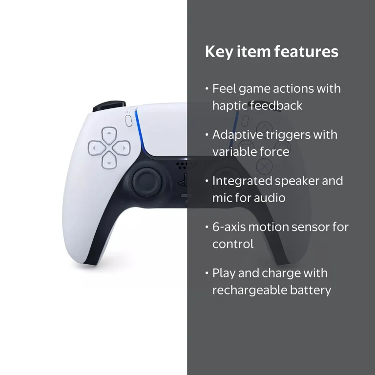 Sony DualSense Wireless Controller for PS5 White - CFI-ZCT1W