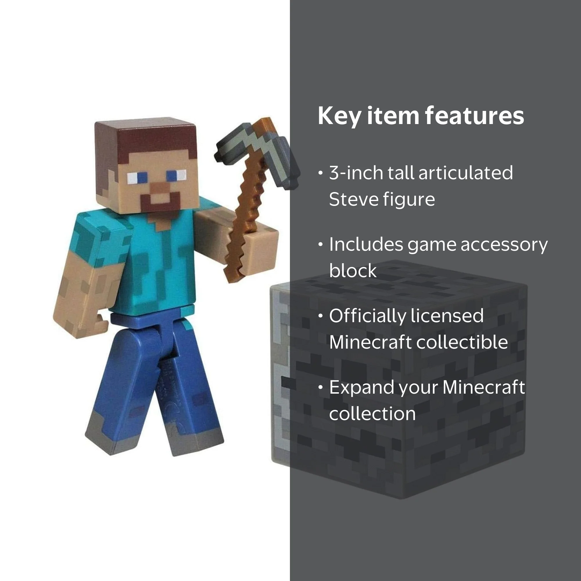 Minecraft Core Steve with Accessories, 3