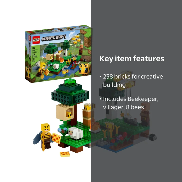 Open Box LEGO The Bee Farm 21165 Building Set (238 Pieces