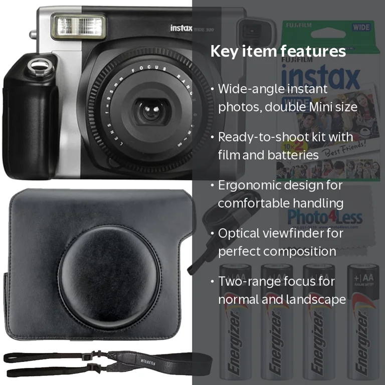 Fujifilm INSTAX Wide 300 Instant Film Camera | Instax 20