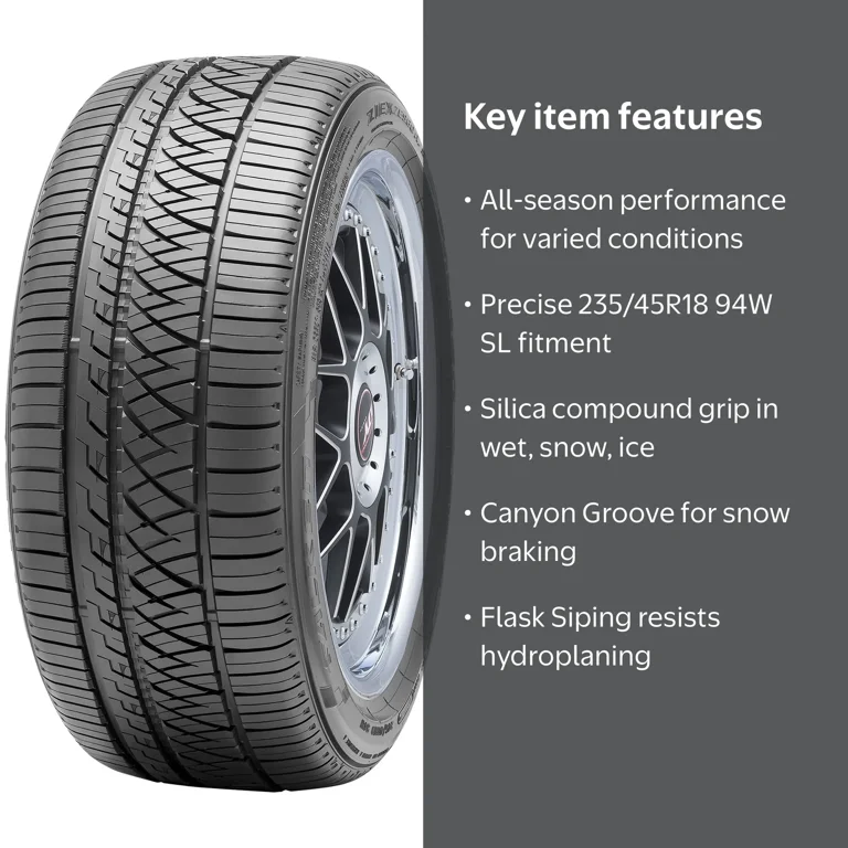 Falken Ziex ZE960 A/S UHP All Season 235/45R18 94W Passenger Tire