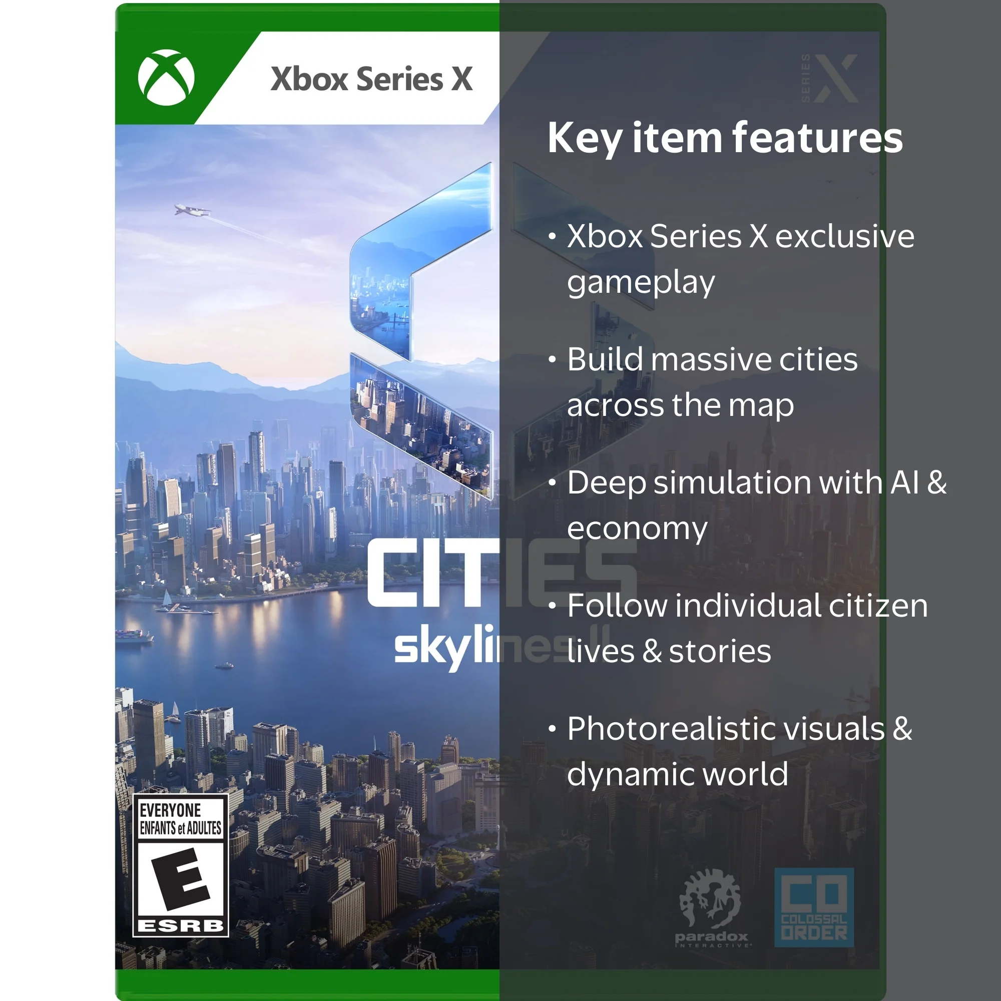 Cities: Skylines II, Xbox Series X - Walmart.com