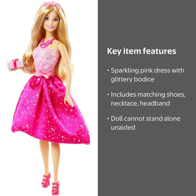 barbie doll glitter dress Happy Birthday Pageants