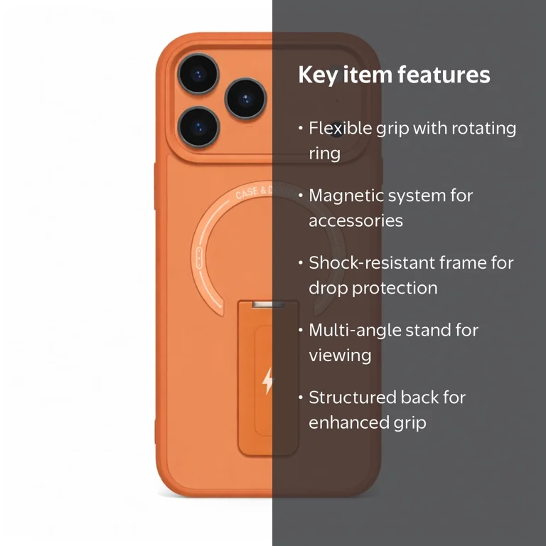 Pivot Magsafe Case for iPhone 17 Pro - Orange - Walmart.com Pivot Magsafe Case for iPhone 17 Pro - Orange - Walmart.com