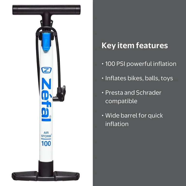 electric bicycle pump walmart Schwinn Air Sport Pro or Plus Frame Pump, Black, Pressure Gauge, For Mountain, Cruiser and Bikes, with Frame Mount Attachment, Dual Head for speed motor that inflates a 700 x 35C city bike tire from 60 to 80 PSI in just 35 seconds Concord High-Volume Floor Pump, 100