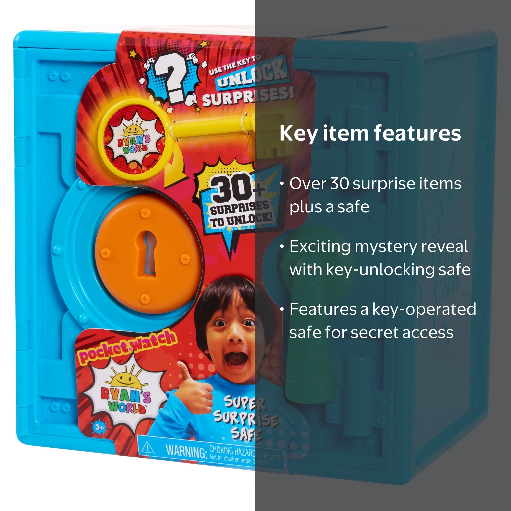Ryan's World Super Surprise Safe, Ages 3 + - Walmart.com