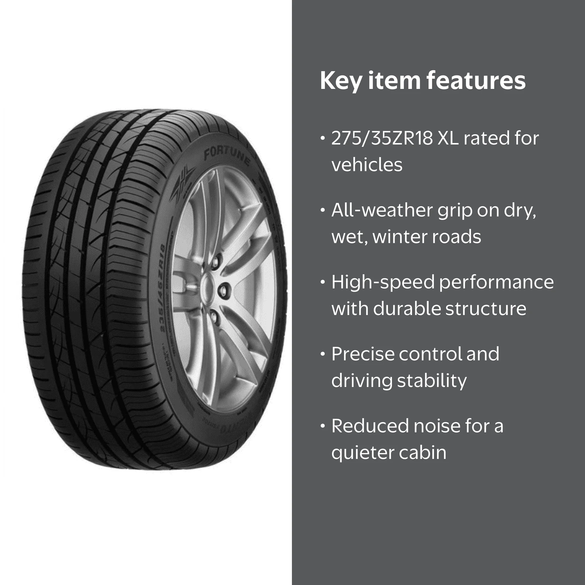 Fortune Viento FSR702 All Season 275/35ZR18 99W XL Passenger Tire