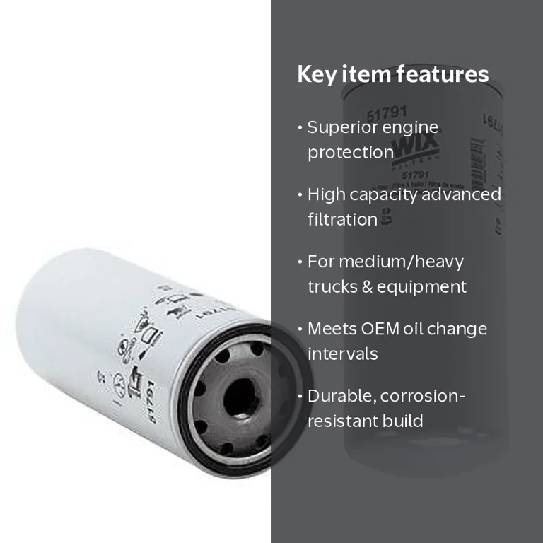 kg.o WIX Filters, Oil Filter, 51791, Heavy Duty for Trucks - Walmart.com