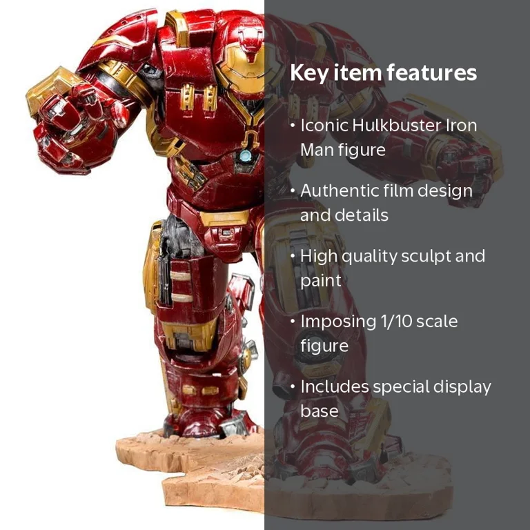 Marvel ArtFX Hulkbuster Iron Man Statue - Walmart.com