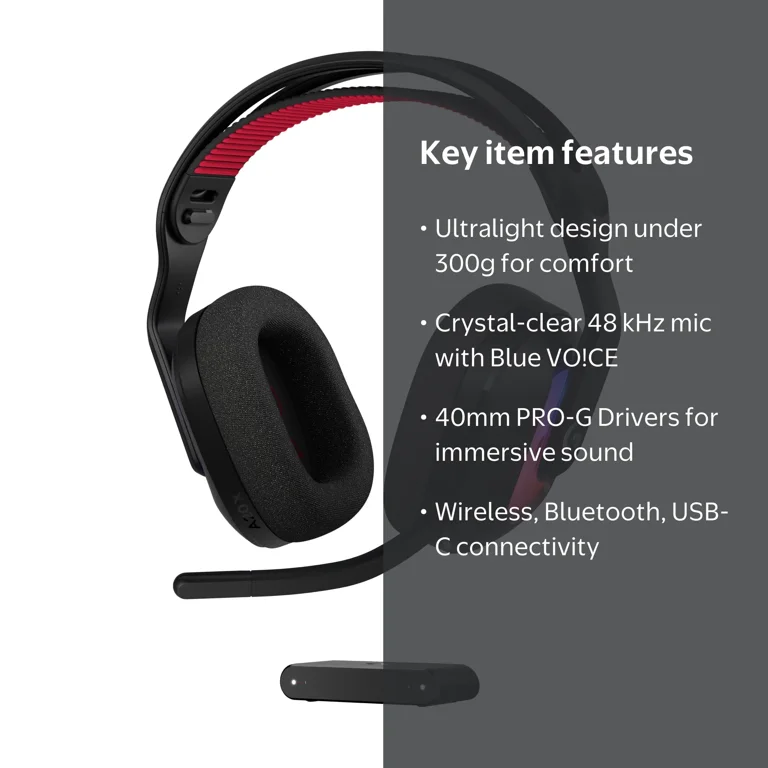 Logitech G Astro A20 X Lightspeed Wireless Gaming Headset for PS5