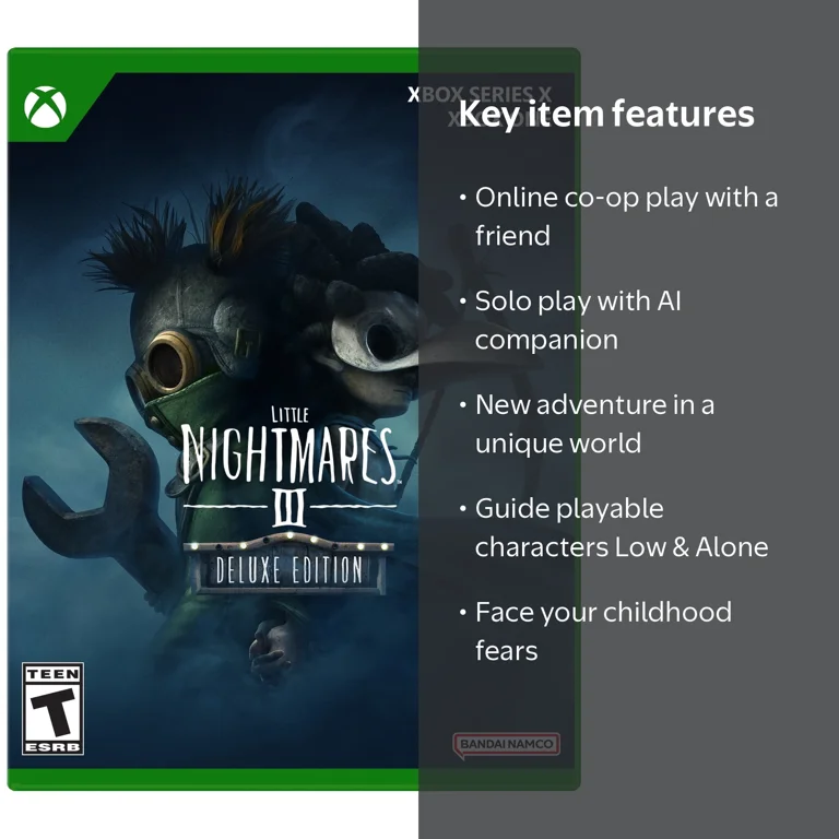 Little Nightmares III Deluxe Edition for Xbox Series X - Walmart.com
