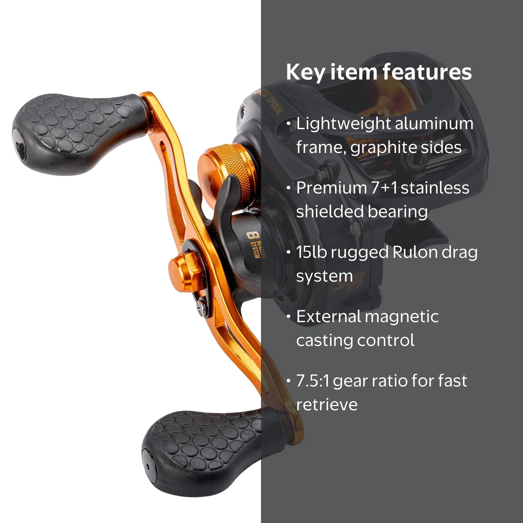 Lew's Xfinity Speed Spool Baitcast Fishing Reel - Walmart.com