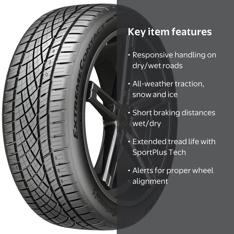 Continental ExtremeContact DWS06 PLUS UHP All Season 275/30ZR20